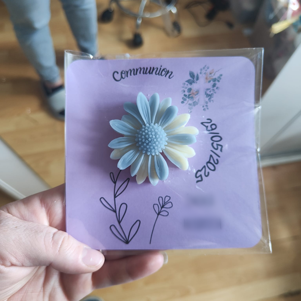 Lot de cartes personnalisables marguerite