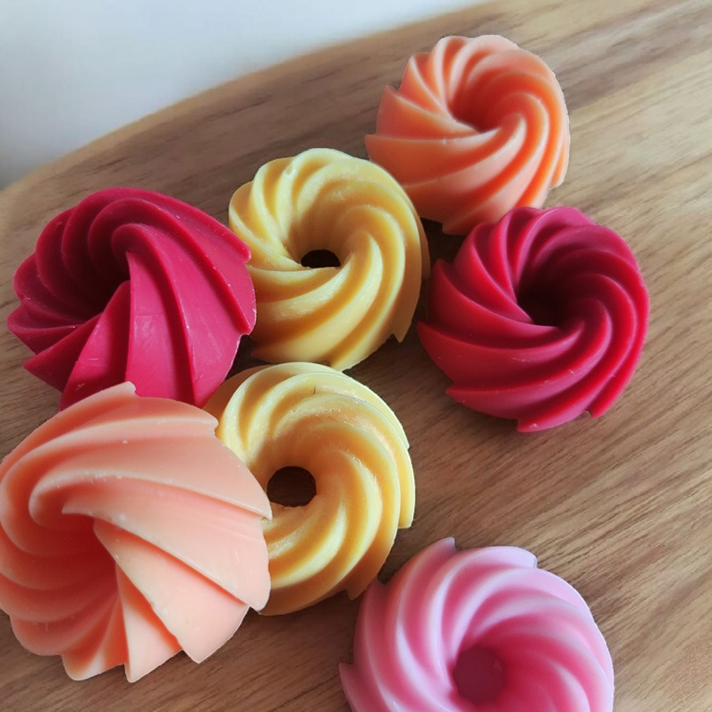 Fondants parfumés spirale