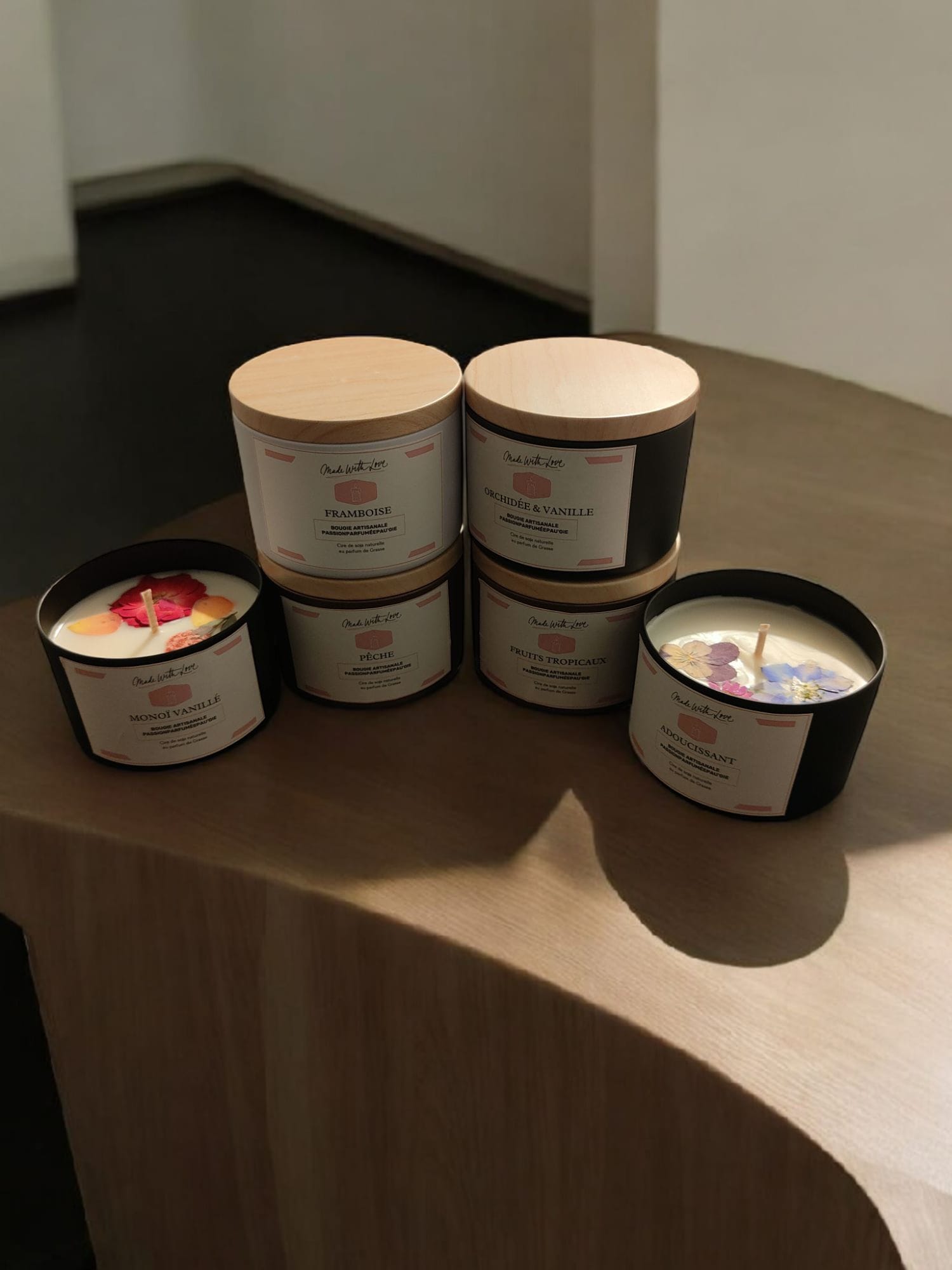 Bougies parfumées