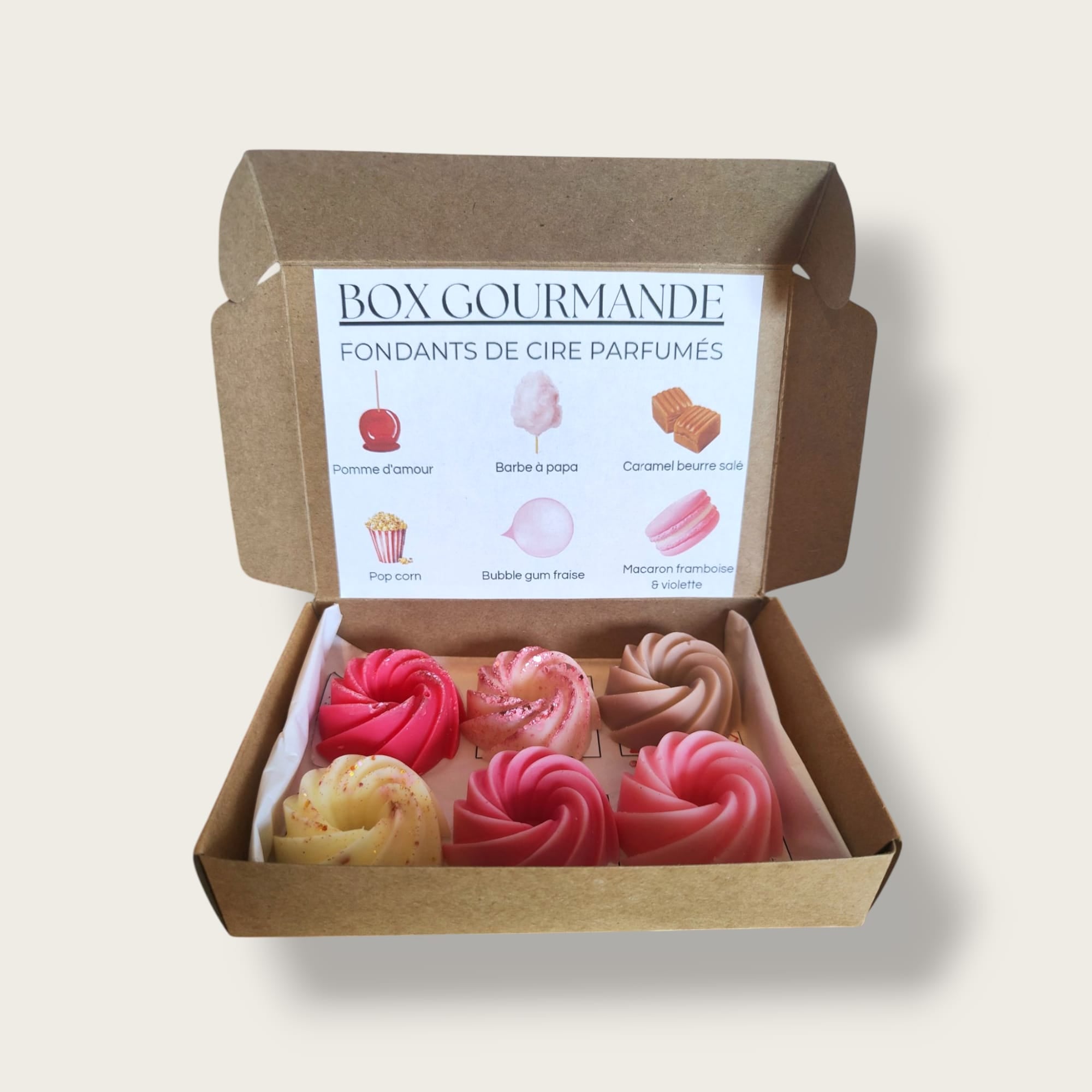 Box de 6 fondants au choix