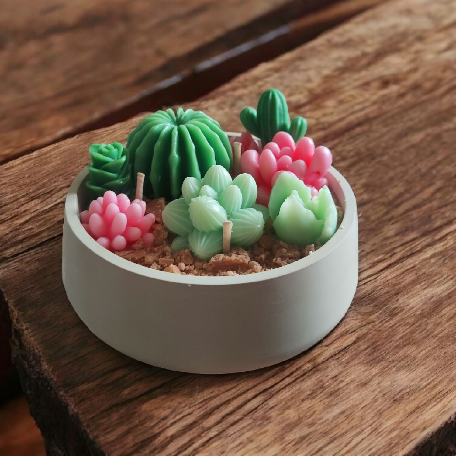 Bougie anti-moustique petit format 🌵