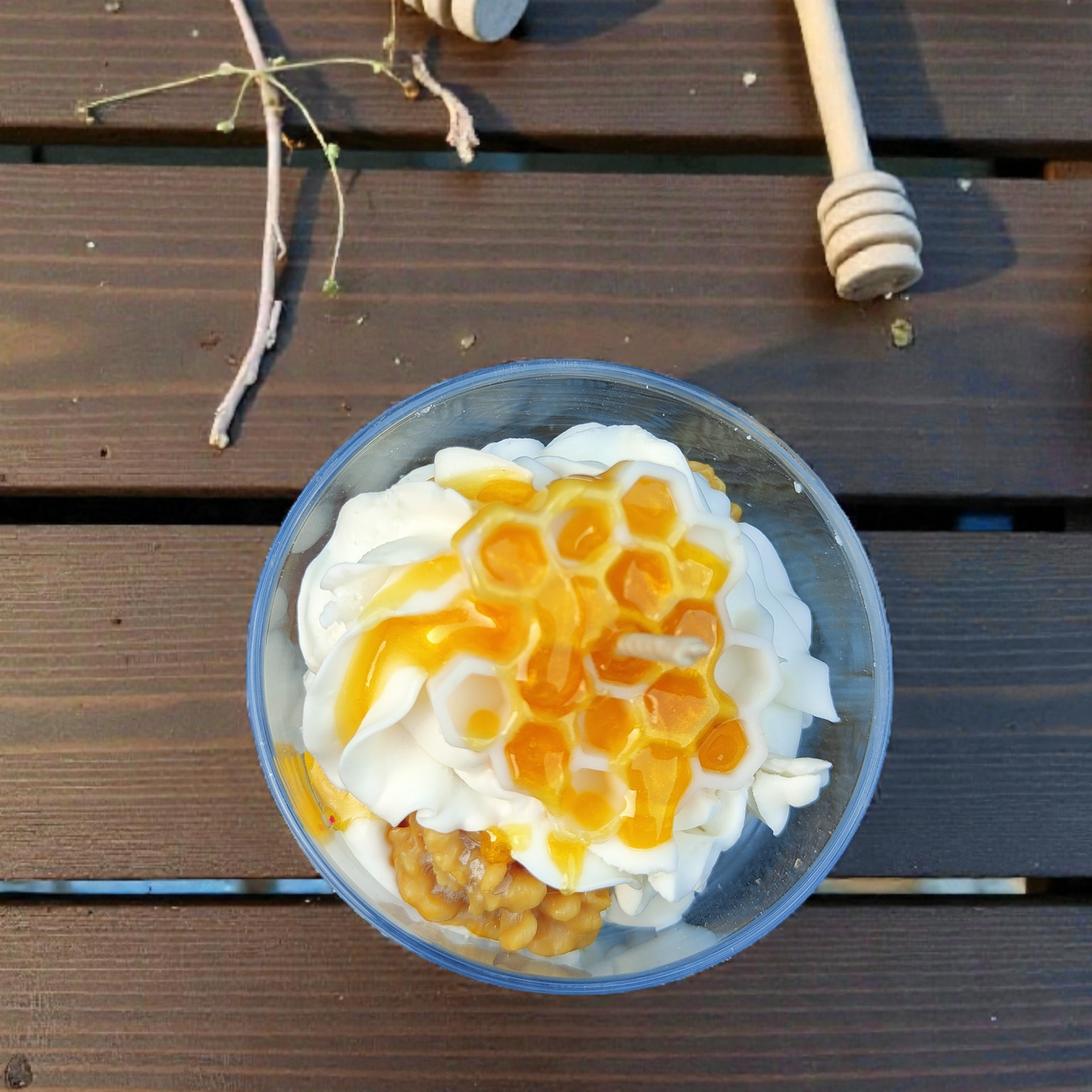 Bougie Miel & Noix 🍯