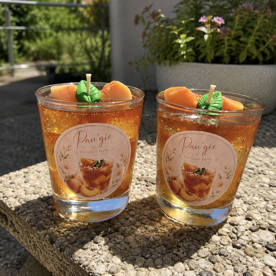 Thé pêche glacé 🍑🧡