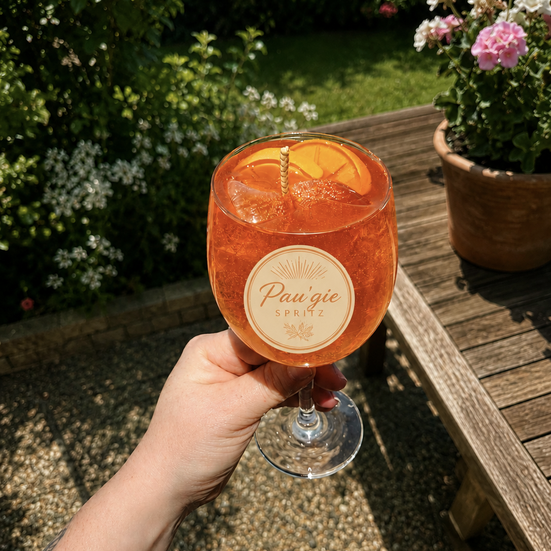 Bougie pau'gie spritz 🧡