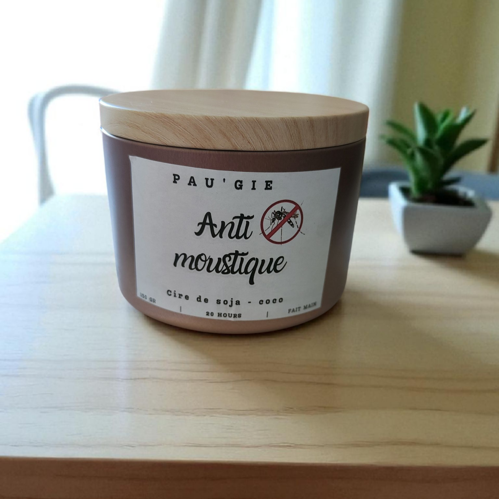 Bougie anti-moustique format 150gr