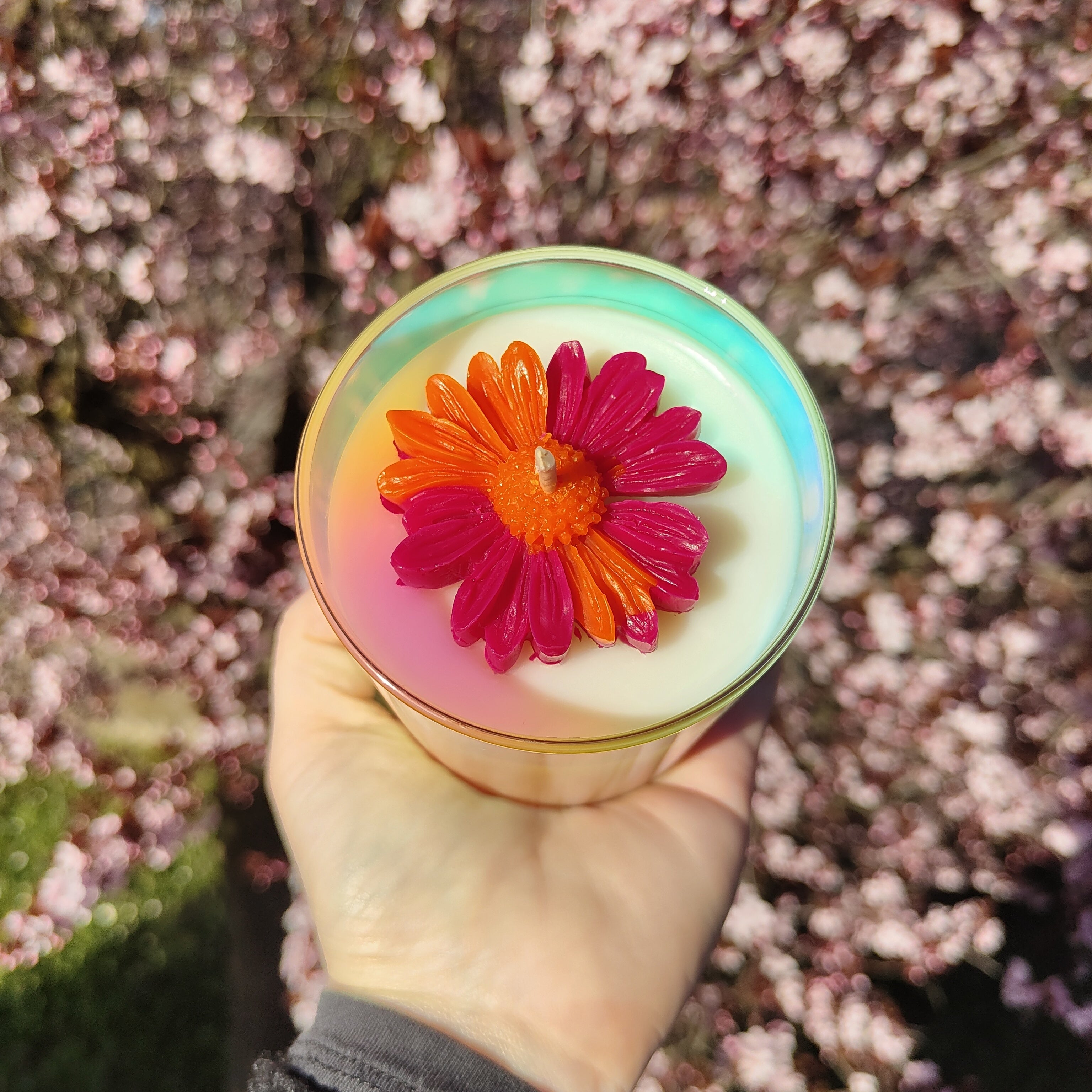 Bougie fleur printanière - 300 ml 🌼