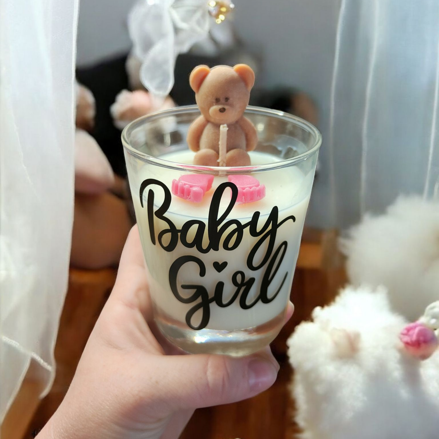 Bougie "Baby girl ou Baby boy"