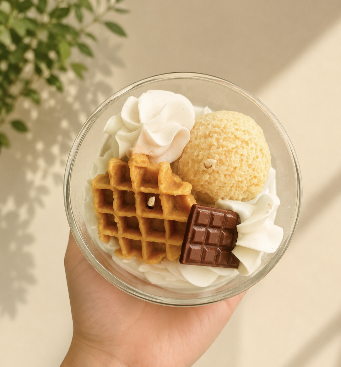 Bougie caramel beurre salé destockage