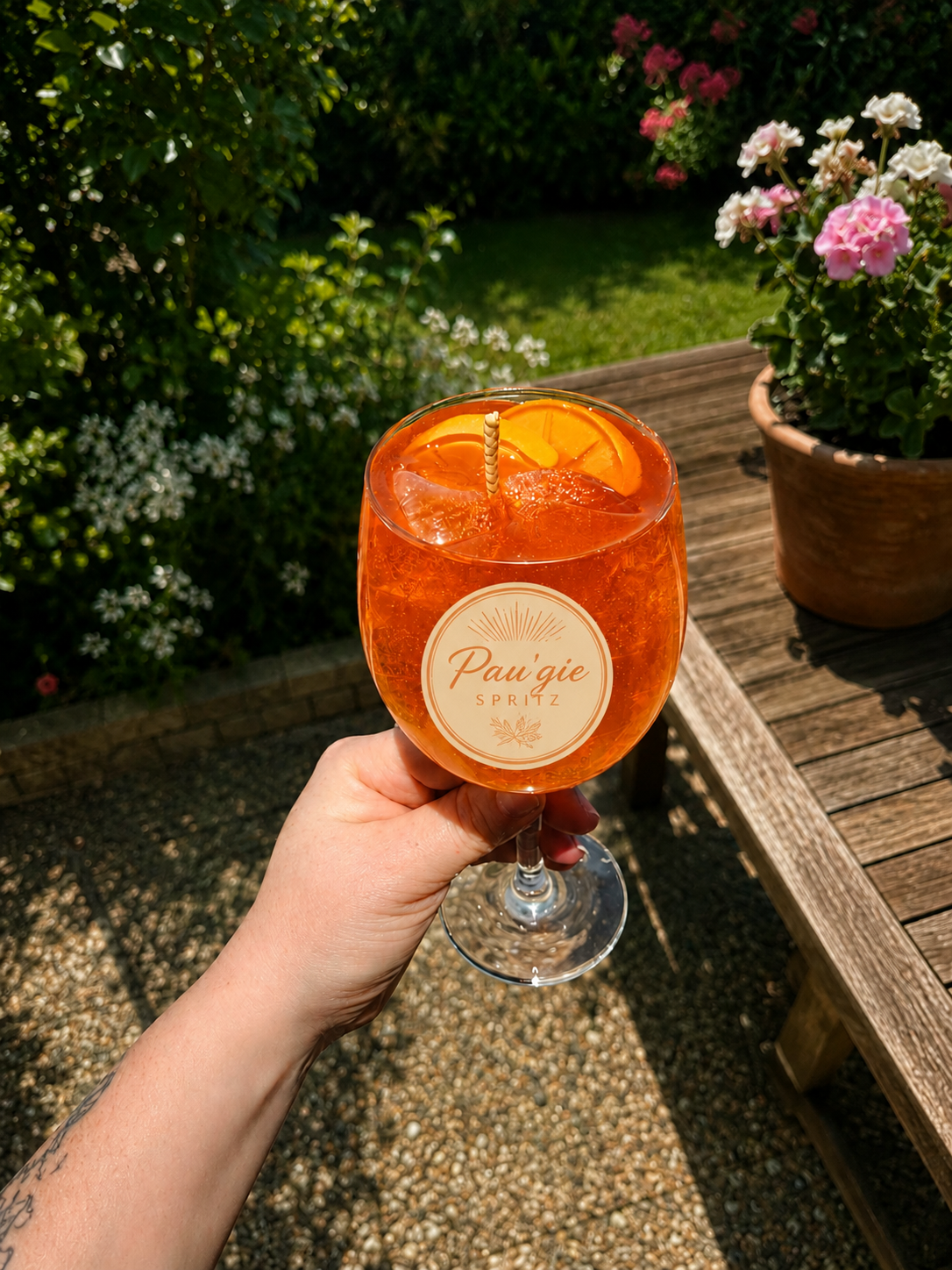 Bougie pau'gie spritz 🧡
