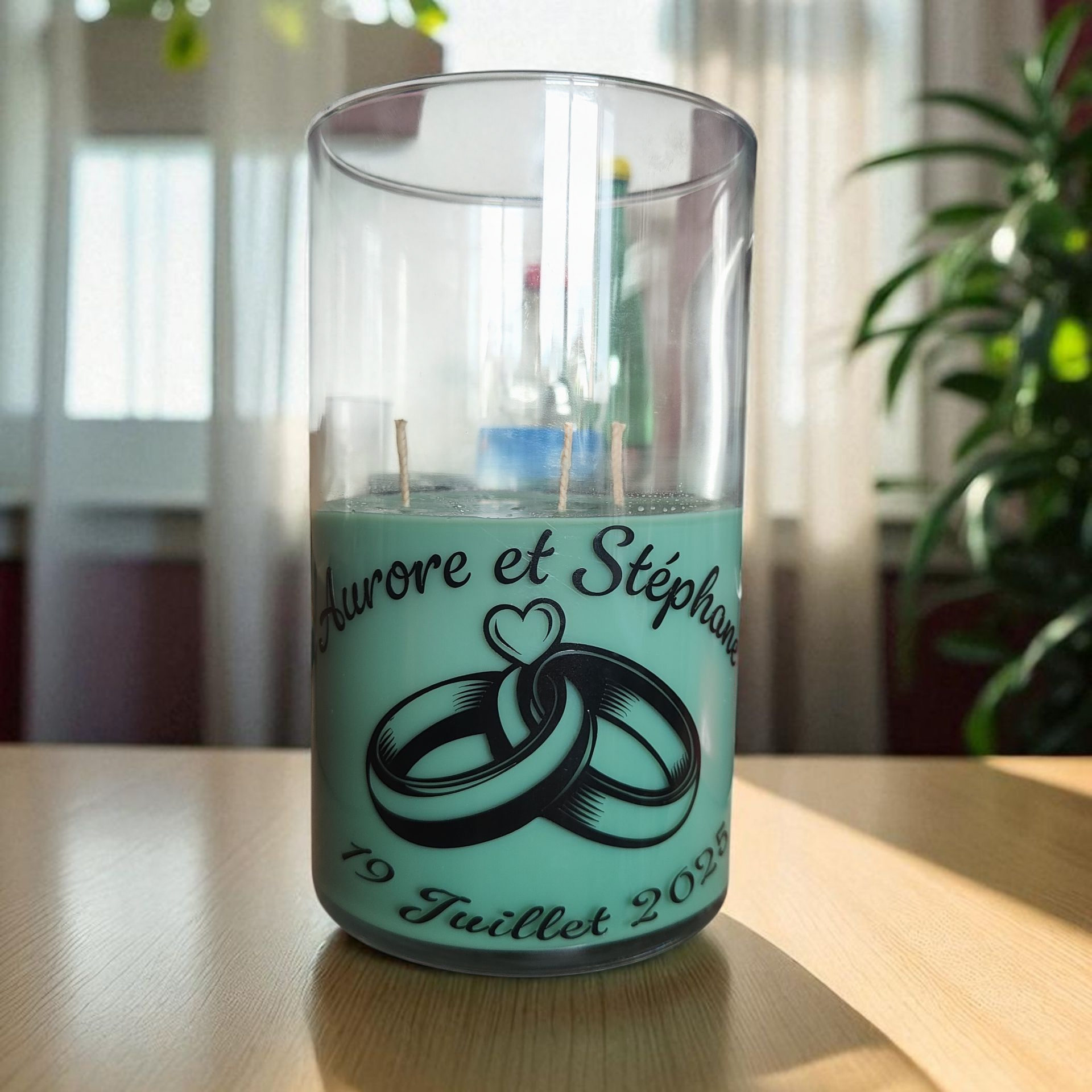 Bougie Hommage ou Mariage