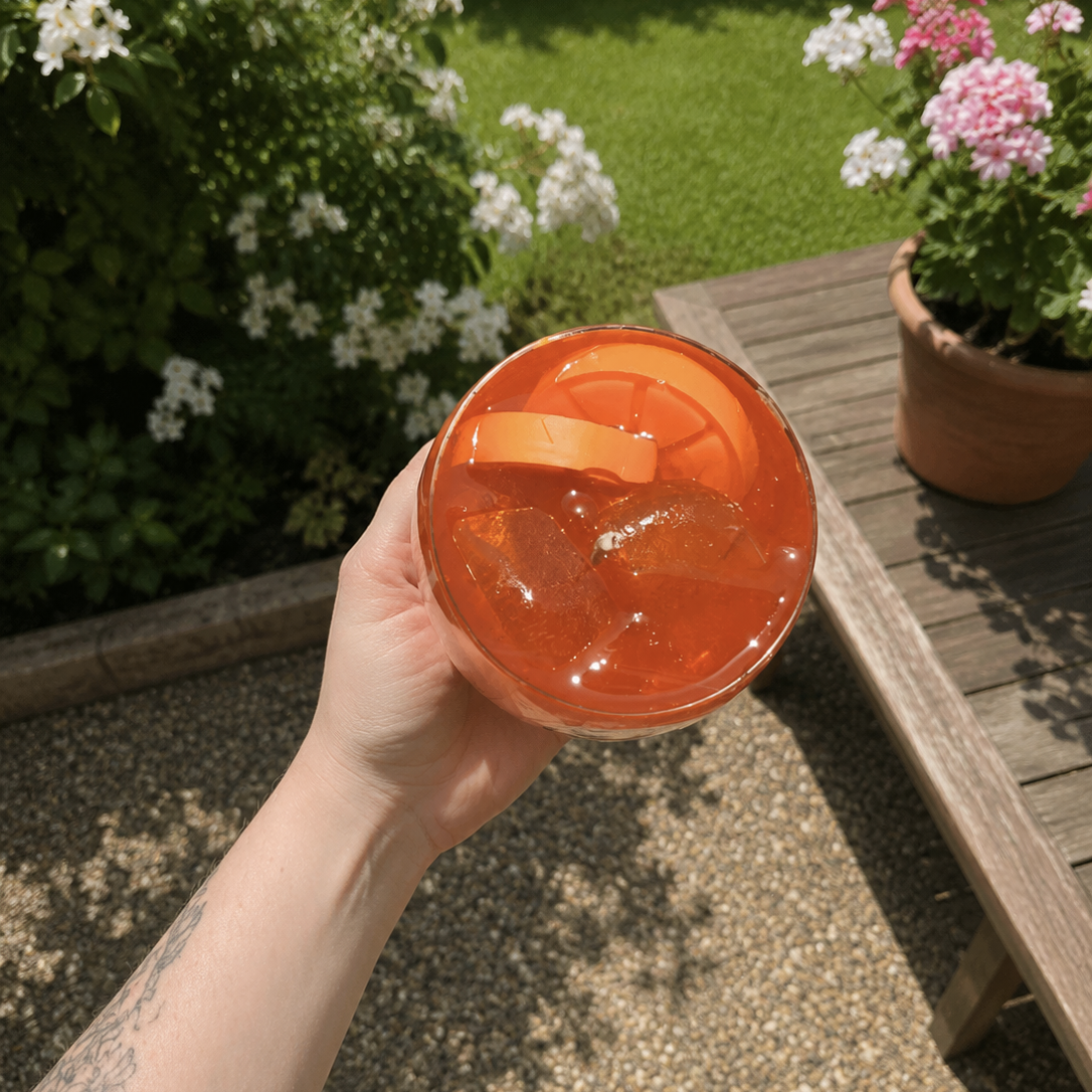 Bougie pau'gie spritz 🧡