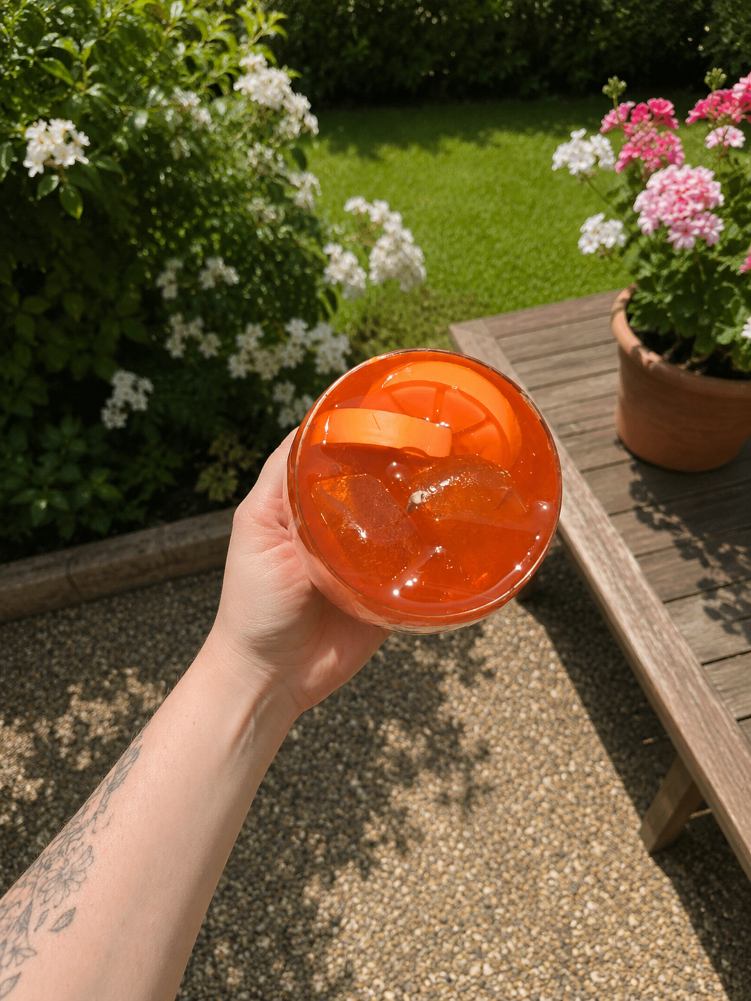 Bougie pau'gie spritz 🧡