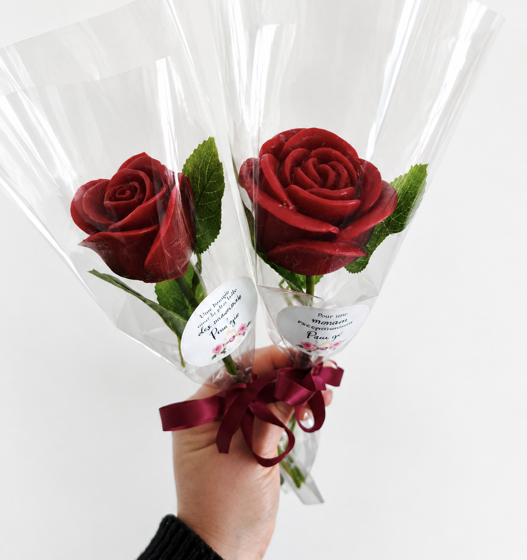 Rose à l'unité